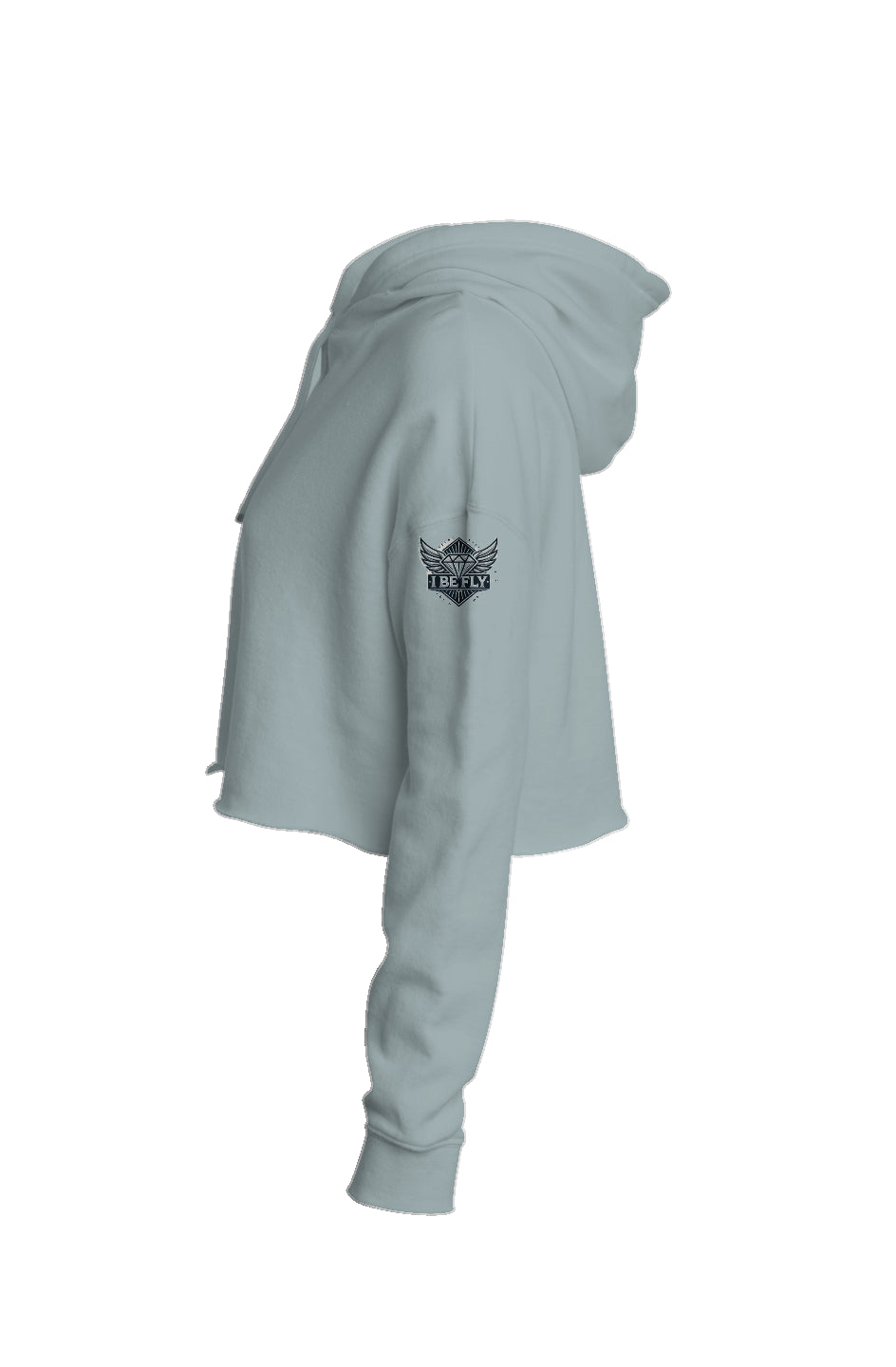I Be Fly Women’s Crop Hoodie