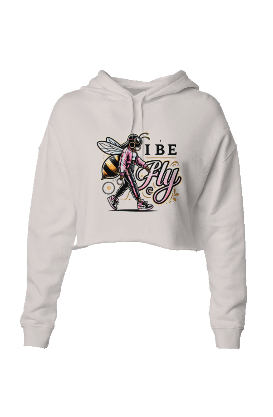 I Be Fly Women’s Crop Hoodie