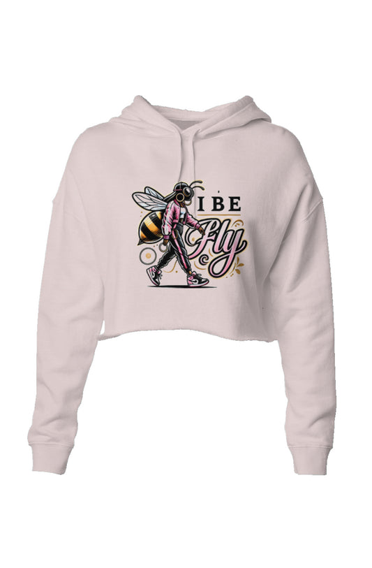 I Be Fly Women’s Crop Hoodie